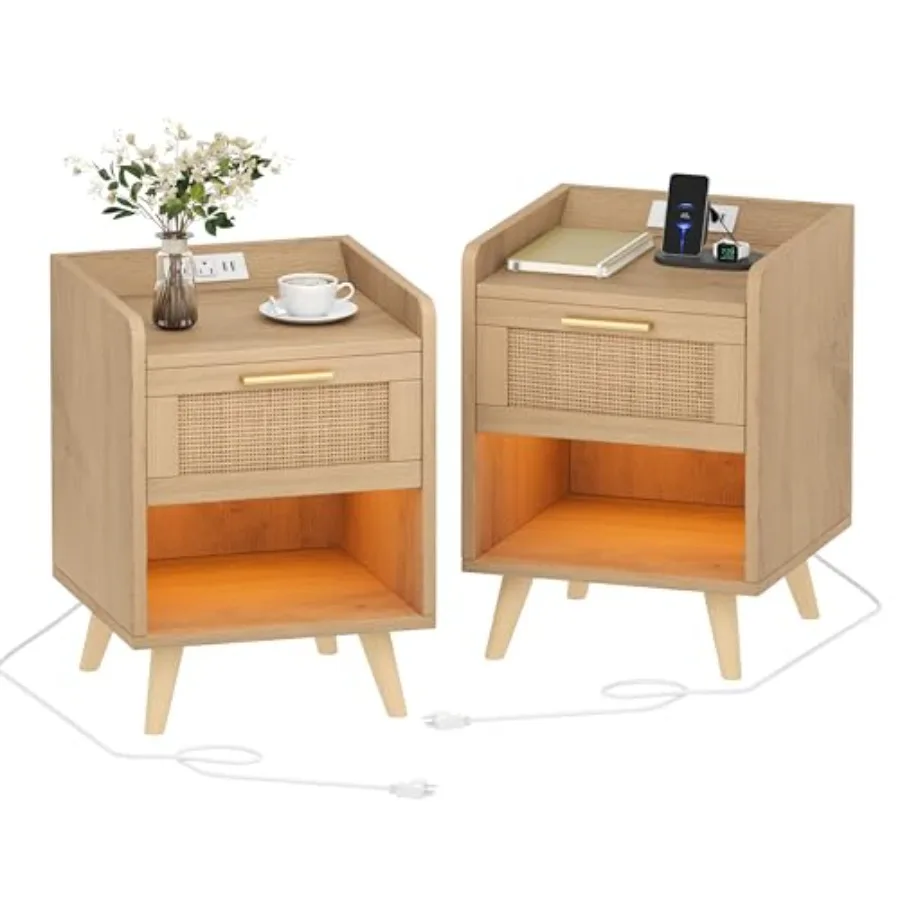 Night Stands Set of 2 13.8