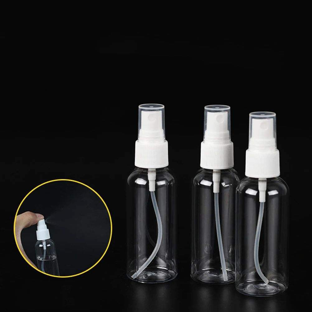 

10 Pcs Bottled Empty Refillable Spray Bulk Mister Sprayer Fine Bottles Water Shampoo Clear Cleaning