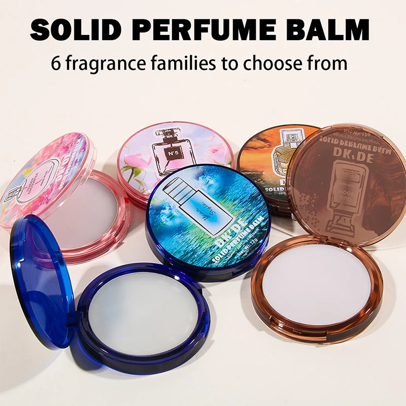Luxury Pocket Solid Perfume For Women Popular Lasting Fragrance Vanilla Fragrance Portable Solid Perfume,ideal Gift For Couple
