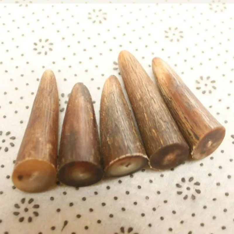 Solid White Yak Horn Raw Material Knife Handle Carving Cow Horn Tip Raw Material Statue Sculpture Home Decor Gothic Decor