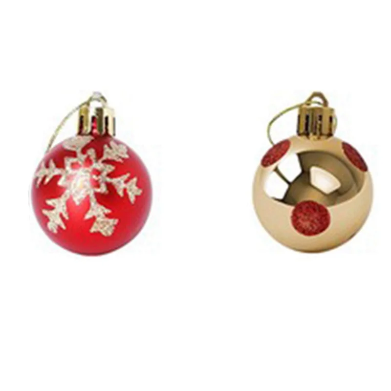 

ABSS-300Pcs Christmas Tree Decorations Balls Bauble Xmas Party Hanging Ball Ornaments Christmas For Home New Year Gift
