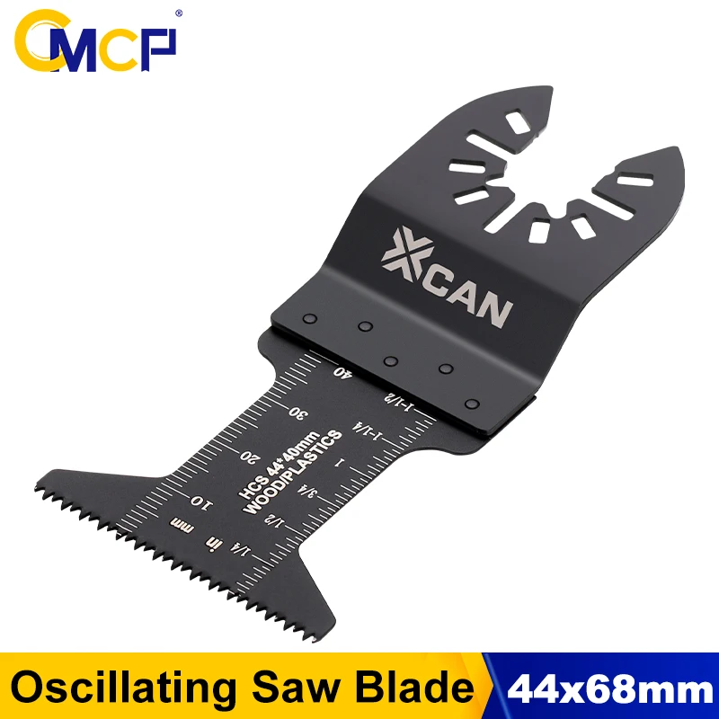 CMCP 44mm Oscillating Saw Blade 1/5/10/20Pcs High Carbon Steel Multi Tool Blades Quick Release Saw Blade for Metal Wood Plastic