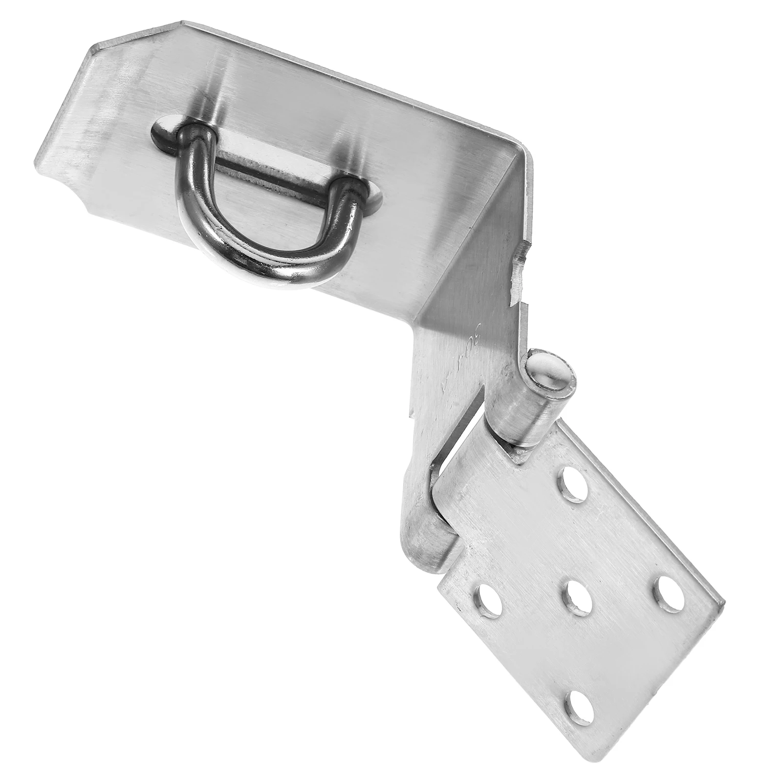 

90 Degree Lock Hasp Shed Latch 304 Stainless Steel Padlock Window Hardware Easy Install Suitable Wooden