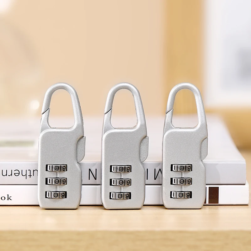 

Portable Anti-theft Password Padlock Zinc Alloy Waterproof Rustproof Suitcase Password Protection Lock