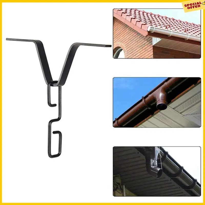 A25P Rain Chain Gutter Clip, Regenketten-Adapterhaken, Standard-Montagekombination