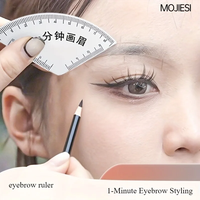 1PC Brow Shaping Stencil， Women Instant Brow Shaper - Multi-Style Template Kit for Fast & Precise Shaping, Brow Magic Tool