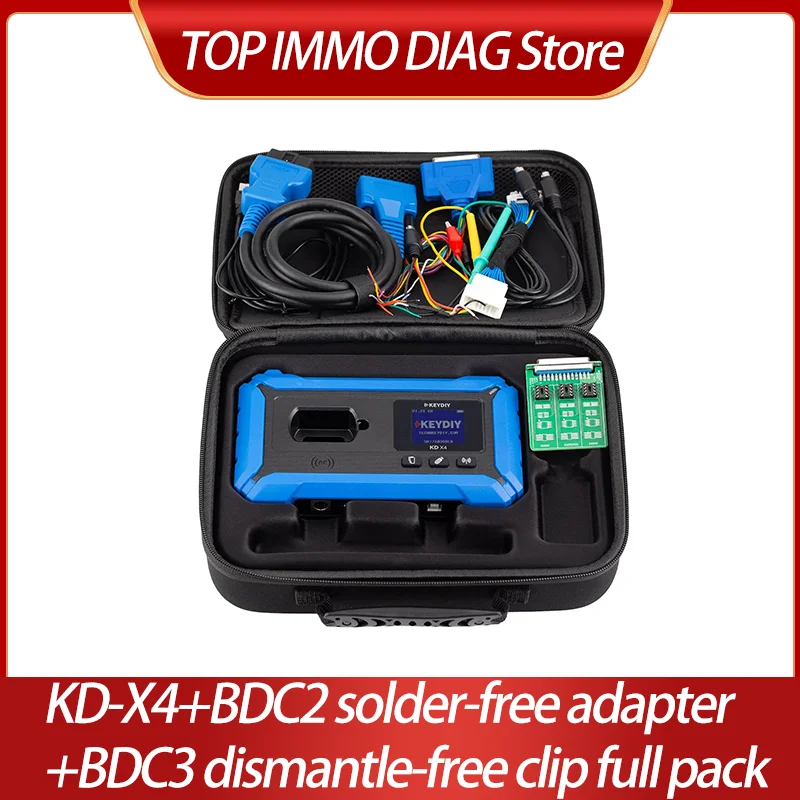 KEYDIY KD-X4 5-in-1 Key Programmer BDC2 BDC3 Full Pack Combine Max Mate Mini Prog for Key Recognition/Generation/Copying/Prog