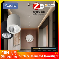 Aqara T1 Smart Spotlight Zigbee 3.0 Surface Mounted Dimming Round Light 10W Ra90 Beam Angle 36° for Homekit APP