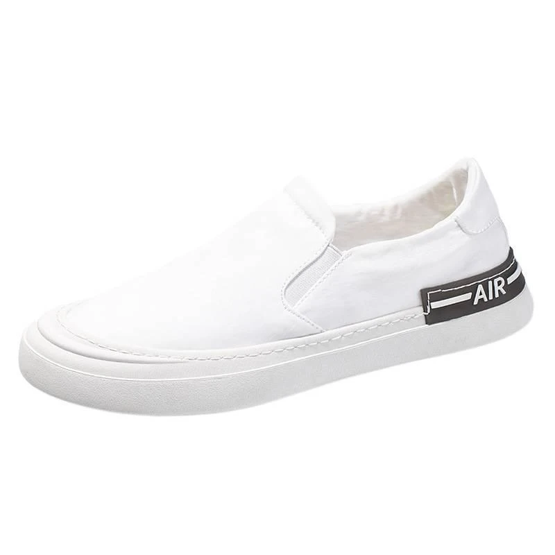 

Men's Shoes 90526 Summer Breathable Slip-On Canvas Shoes Low-Top Men's Casual Shoes Without Laces