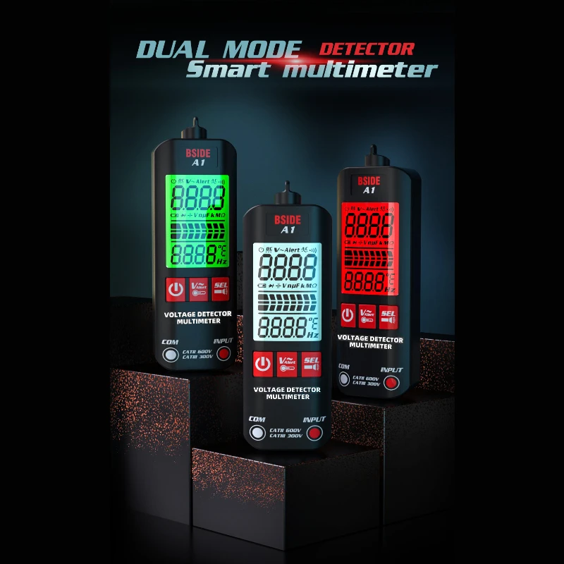 Auto-ranging Digital Multimeter, High Precision Anti-burn Tester Electrician Repair & Household Use