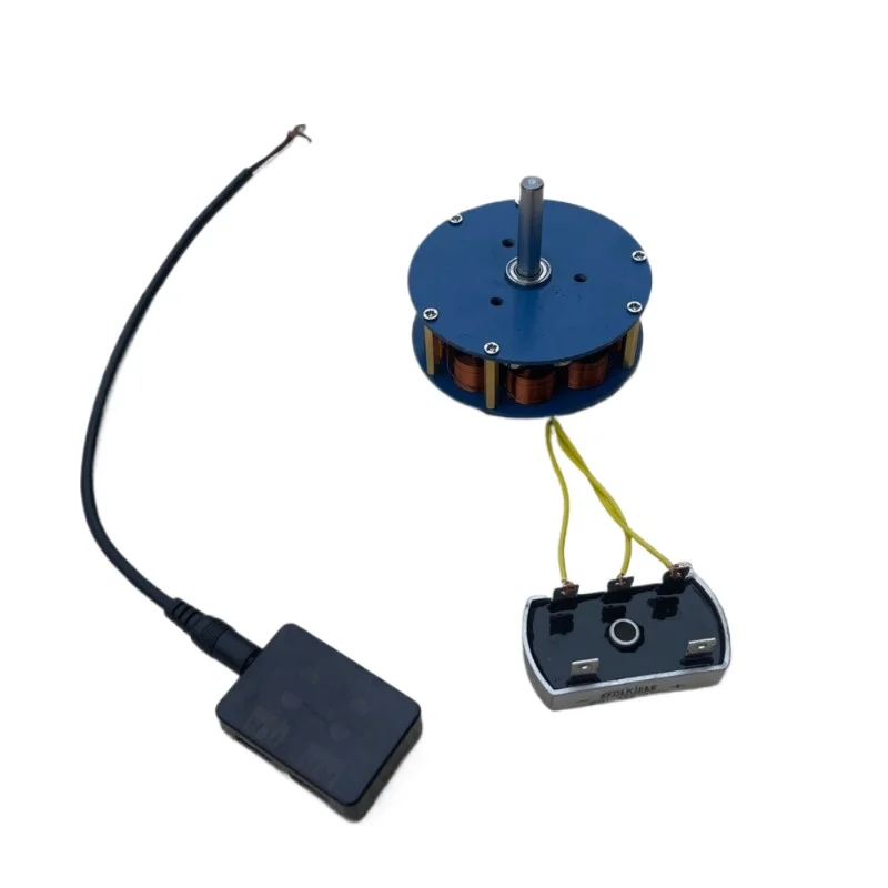 1pcs Low speed wind hydraulic disc pure copper wire generator strong magnetic direct current