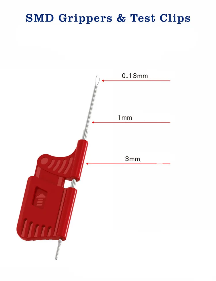 10 pz nuovo Chip universale IC Test Clip presa adattatore SOP SOIC TSOP MSOP SSOP per programmatore analizzatore logico
