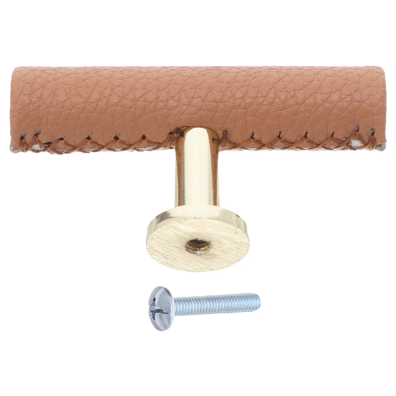 

Drawer Pulls Soft Pu T Bar Handles For Kitchen Cabinet Cupboard Dresser Bathroom Vanity Replacement Single Hole