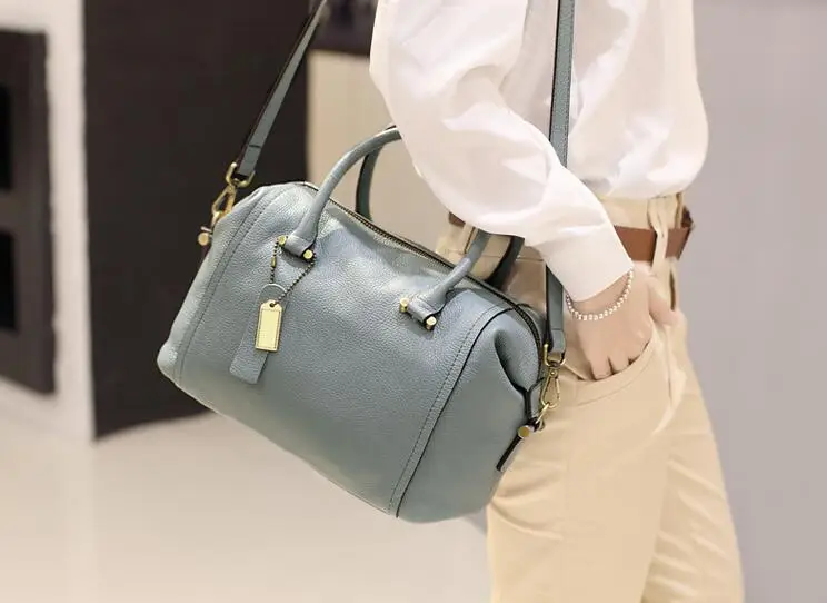 Boston shoulder crossbody tote bag for women leather luxury handbags women messenger bags Good quality totes 2022