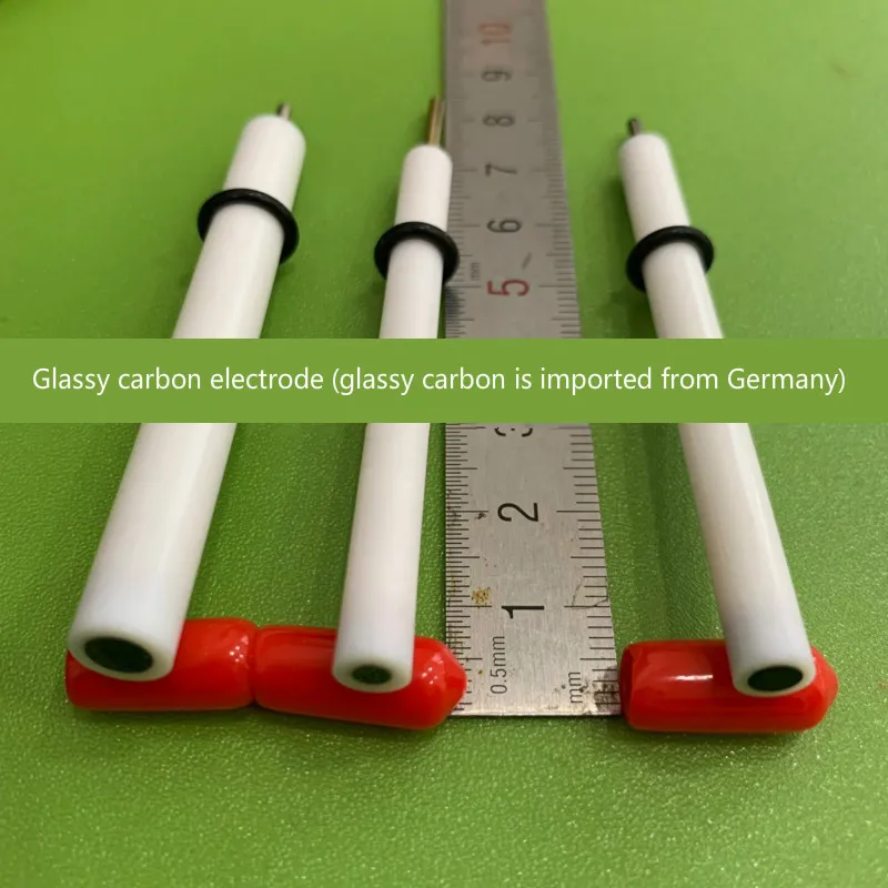 Glassy Carbon Electrode, Working Electrode, 3mm/4mm/5mm Glassy Carbon Electrode. Imported Glassy Carbon