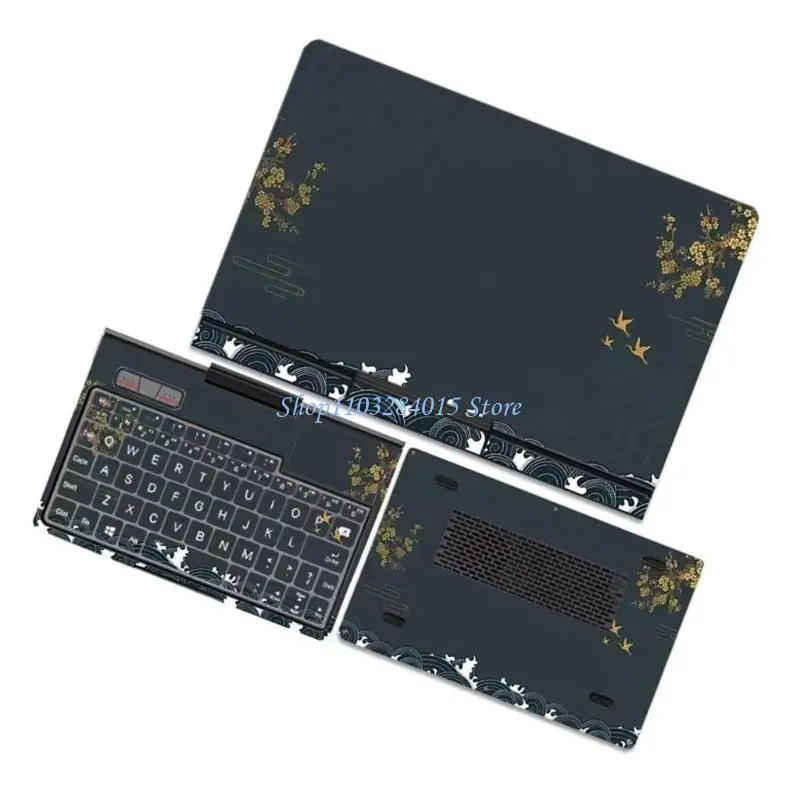 R6FF Removable Laptop Decorative Film Full Protections Sticker For Pocket 3 8Inch 2022 To 2025 Models Simple Apply