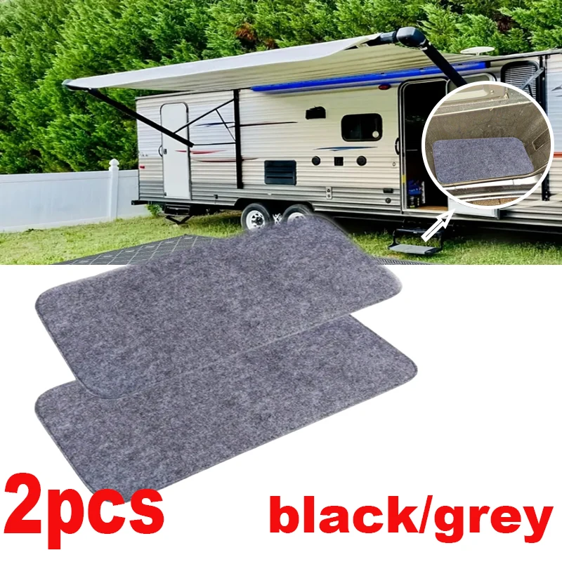 

2pcs/Set Caravan Cab Door Step Mats For Fiat Ducato Citroen Relay For Peufeot Boxer Motorhome Campervan 4-Season Universal