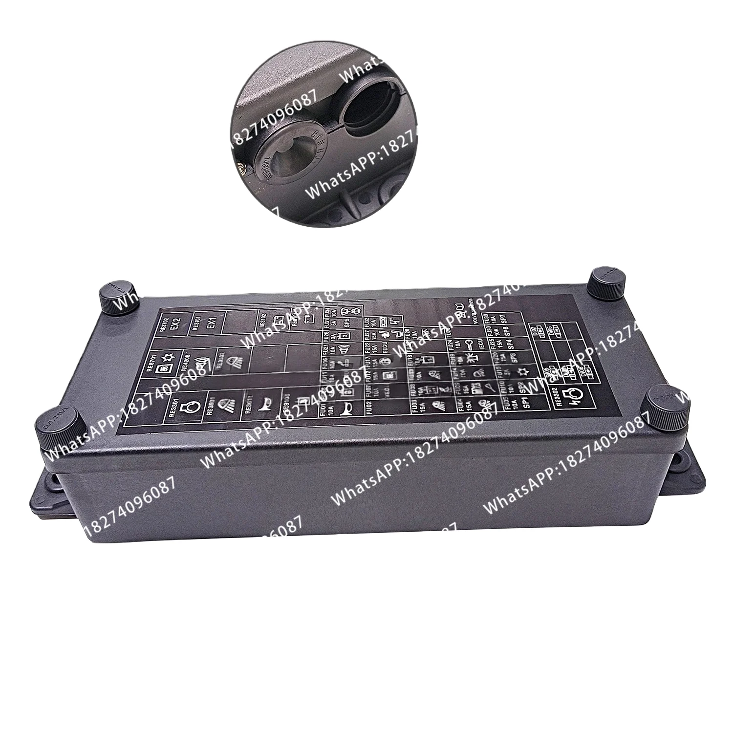 The 1455336 fuse box assembly relay box is suitable EC200 210 240 290 excavators