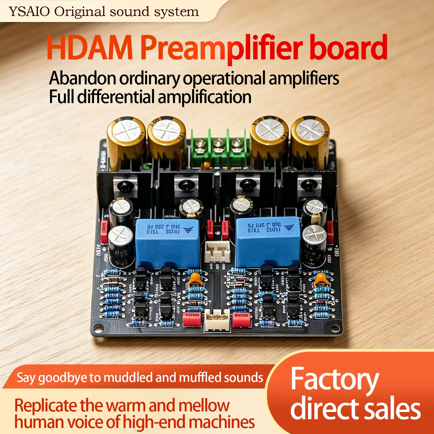 ysaio-hdam-circuit-audiophile-preamp-board-hifi-preamplifier-board-famous-marantz-circuit