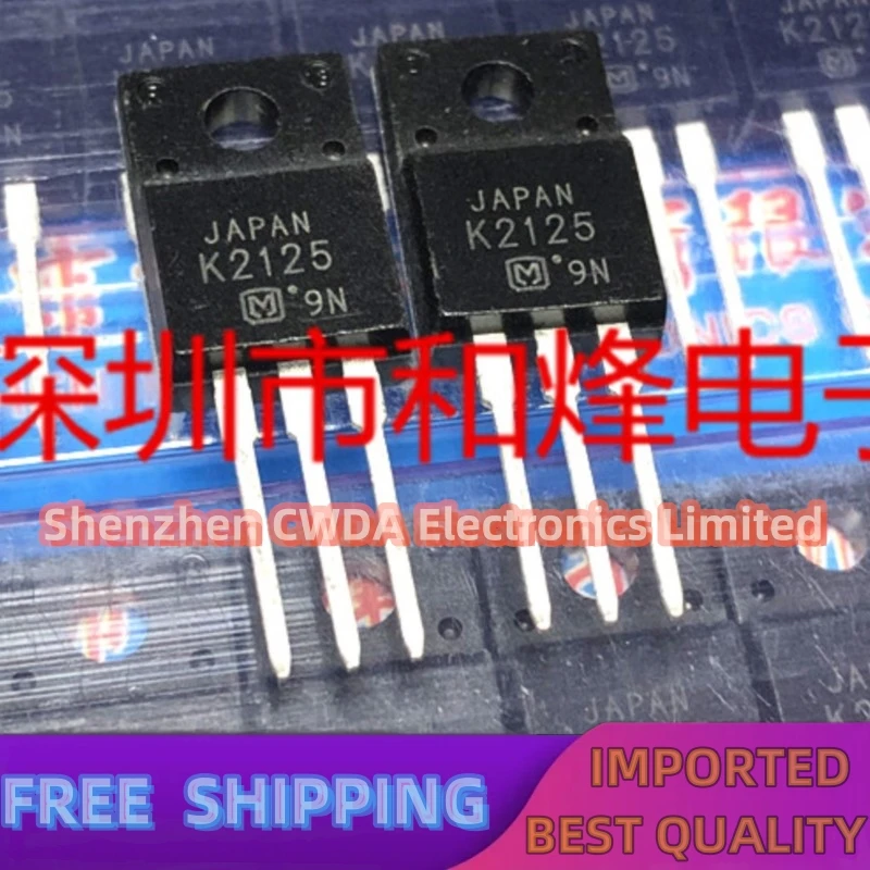 10PCS-20PCS  2SK2125 K2125  TO-220F N 2.5A 500V  In Stock Can Be Purchased