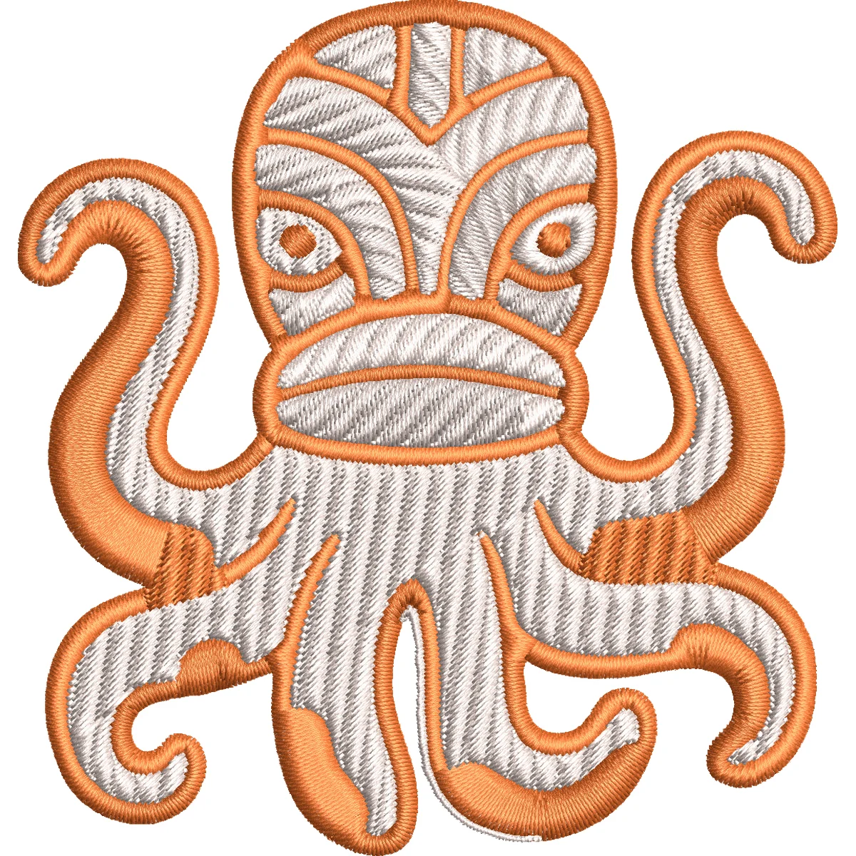 Luxury Tiki Art Embroidery Hoodie Streetwear - sudadera hombre nuevo en sudaderas Camping & Hiking Embroideried Pullover Hoodies