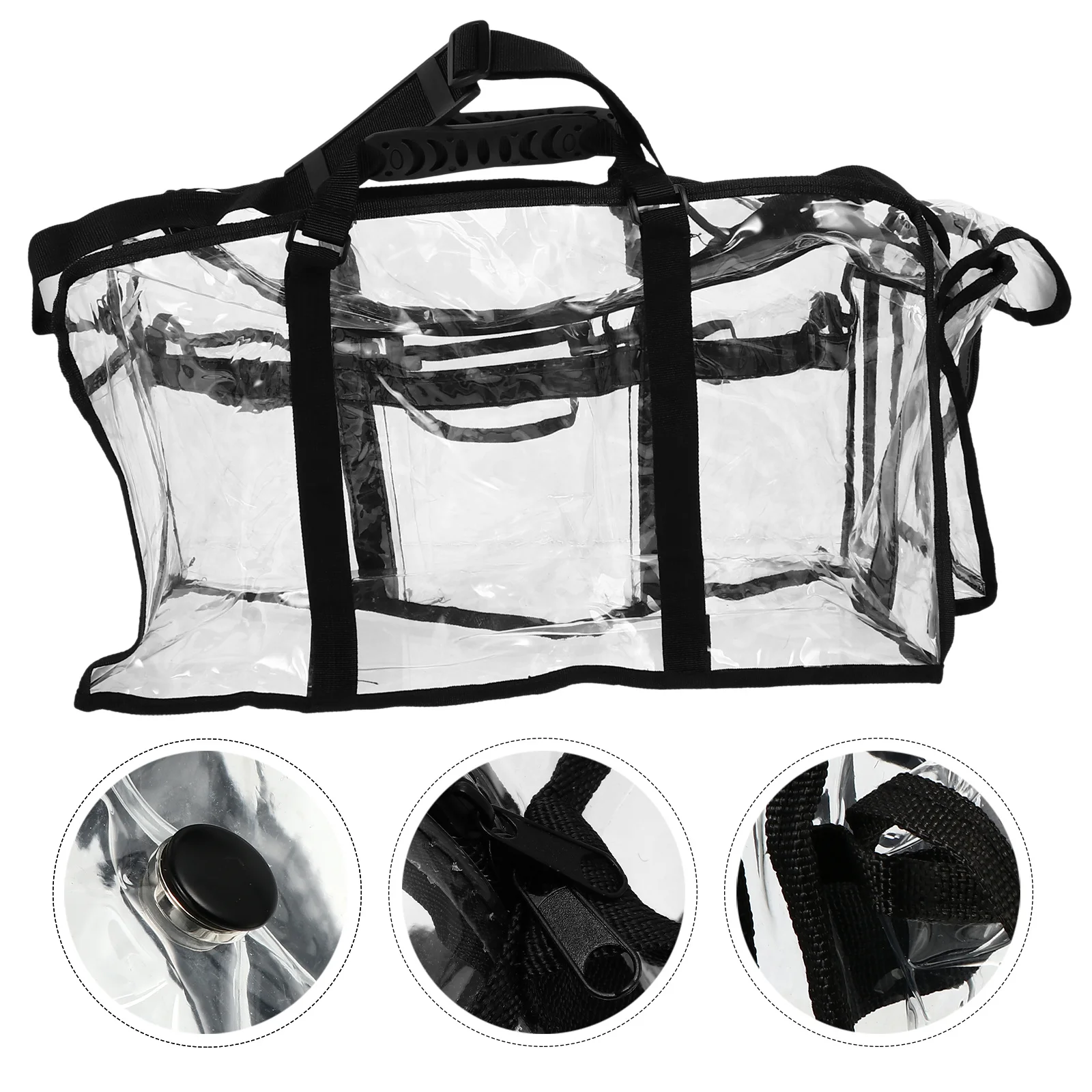 

1Pcs Multifunction Travel Storage Transparent Bag Portable Outdoor Large Capacity Makeup Organizer Fitness Durable
