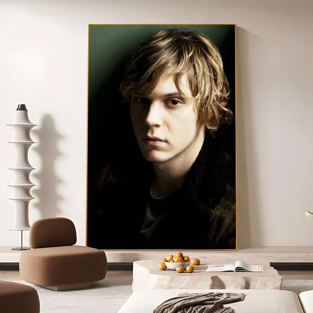 American Horror Story Evan Peters Poster Anime Poster Sticky HD Quality Poster Wall Art Painting Vintage Wall Decor