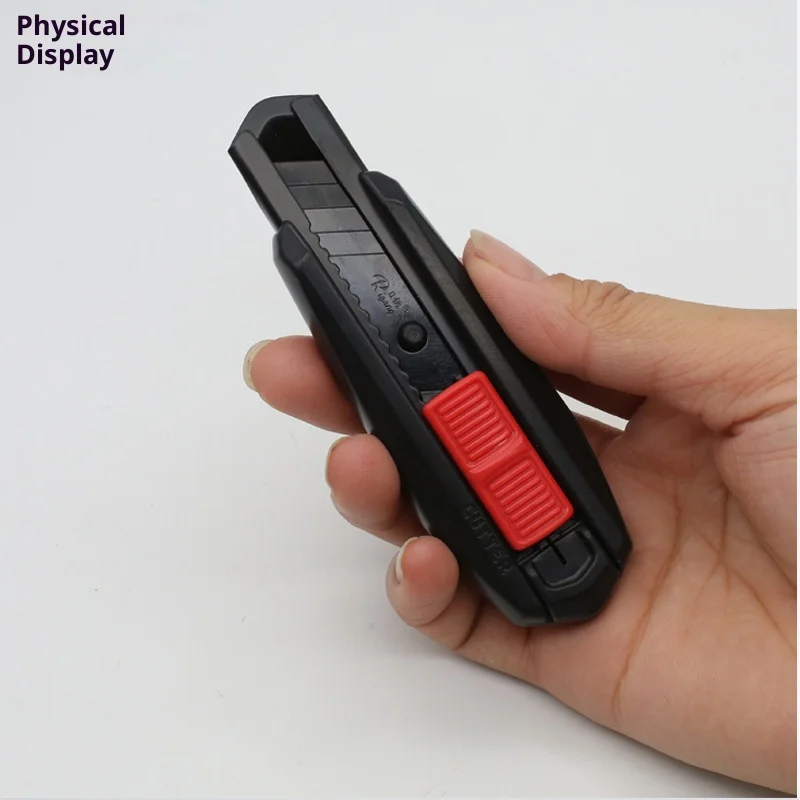 Mini Utility Knife Portable Cutting Tool SK5 Black Steel Blades Sharp Rugged Express Unboxing Tool With Blade Non-slip Handle