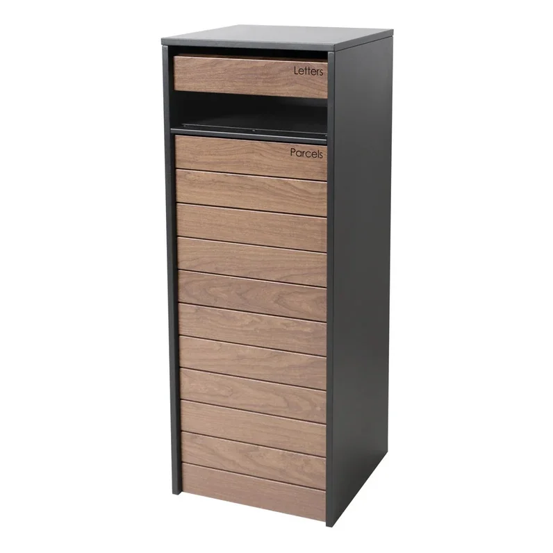 Large Capacity Outdoor Parcel Delivery Metal Steel Parcel Box Secure Garden Mailbox For Home Use