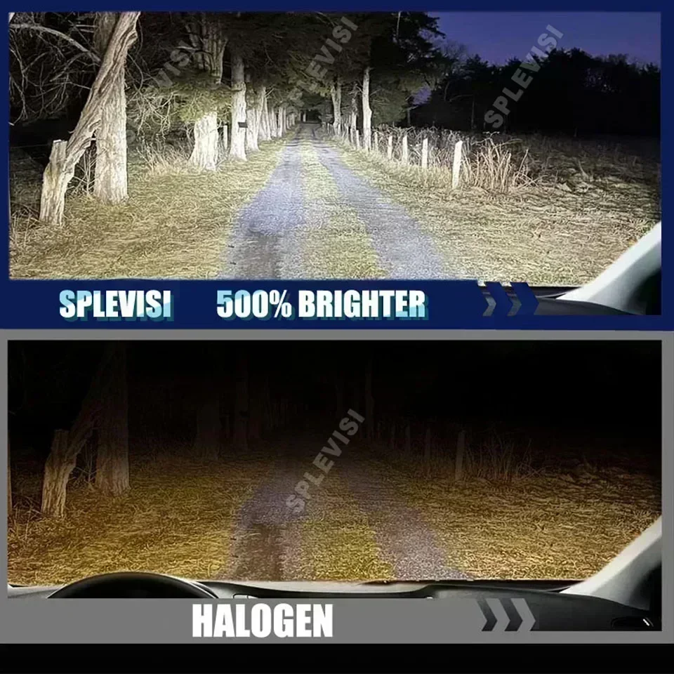 تحسين رائع للرؤية والسلامة كشافات السيارة مصباح ليد شعاع انخفض الرئيسي لهوندا ريدجلاين 2006 2007 2008 2009 2010 2011-2014 #6
