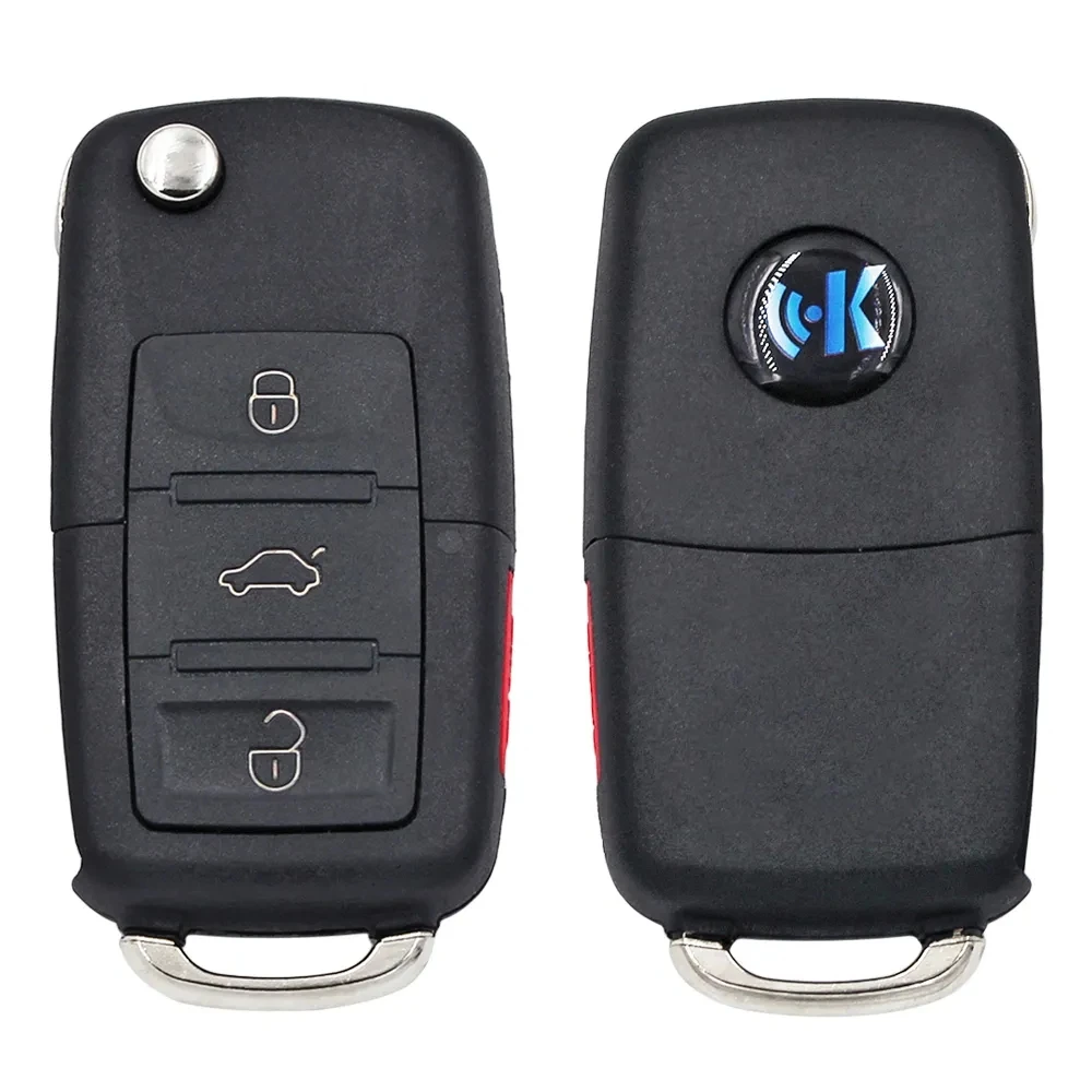1PCS KEYDIY B01-3+1 Universal Remote Key 3 Buttons KD Car Remote Key for KD900/KD MINI/KD-X2 Key Programmer B01-3+1
