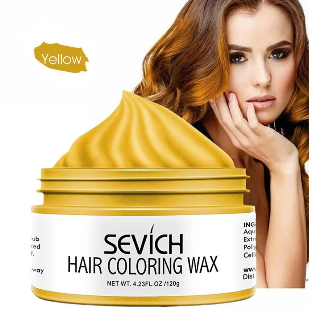 Teinture temporaire durable pour cheveux, couverture colorée, cheveux de poulet avertissant, colorant blanc, mode éphémère, S8E4, 30ml