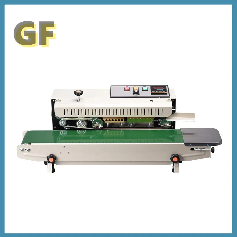 Electric Bag Sealer Continuous Bag Sealing Machine Aluminum Foil Plastic Film Packaging Bag Sealing Machine