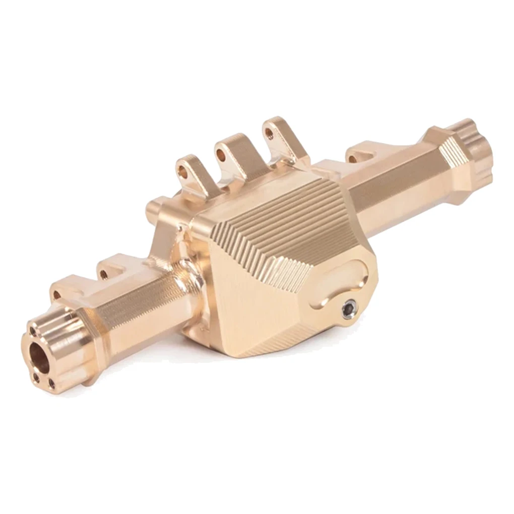 Brass 1/10 Rear Axle Housing RC Upgrade Part 1pcs Upgrade Rc Rear Axle Housing For Trx4 RC Car Part RC Car Accessories