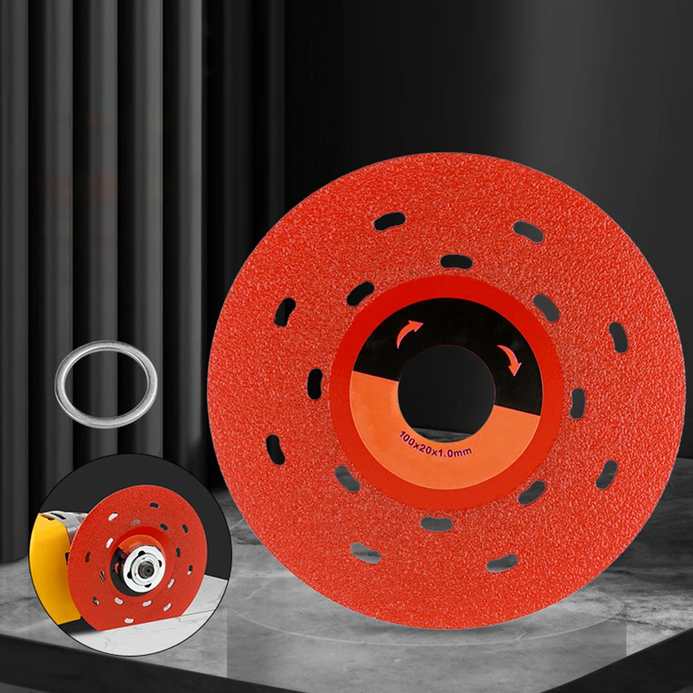 1PCS 100mm Glass Cutting Disc Diamond Marble Saw Ceramic Tile Cutting Tool 4inch Cutting And Polishing Power Tool Accessories