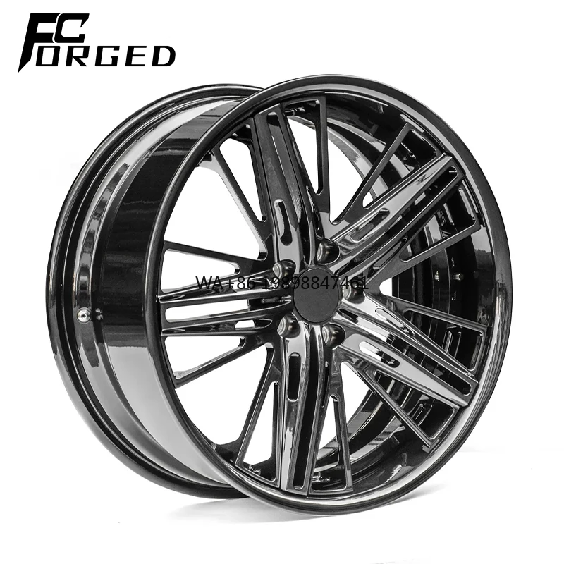 

FcForged 2-piece Wheel Rim Car 5x112 5x114.3 5x120 5x165.1 Alloy Wheels 18 19 20 21 22 23 24 Inch Monolithic Forged Wheels