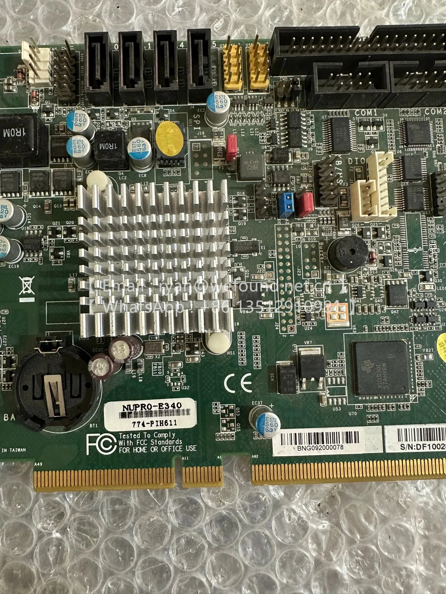 NUPRO-E340  774-PIH611 PICMG Single Board Computer
