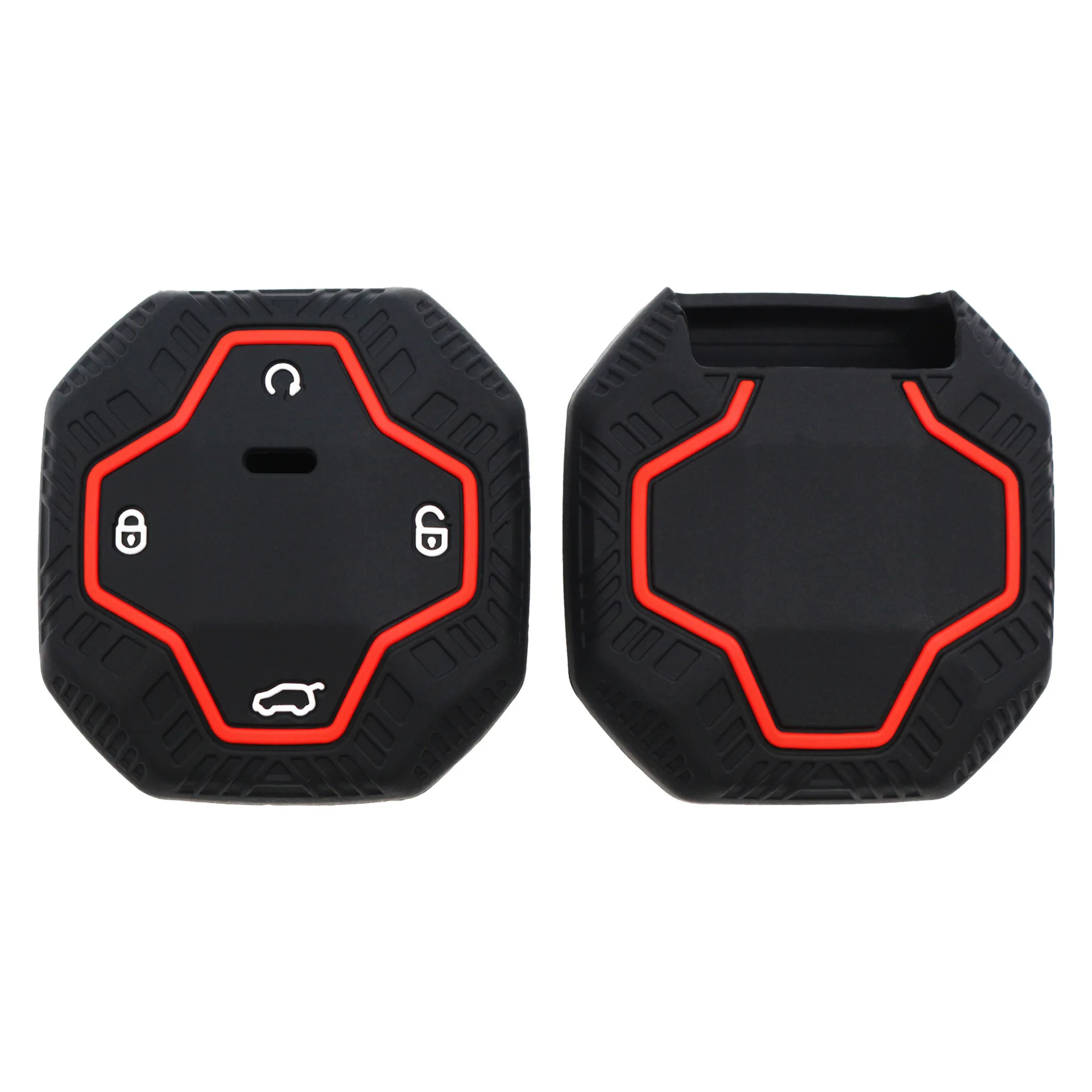 For Jetour Shanhai T2 For Traveler 2023 Model Car Key Cover Silicone Protective Case Anti Scratch Shockproof Protector