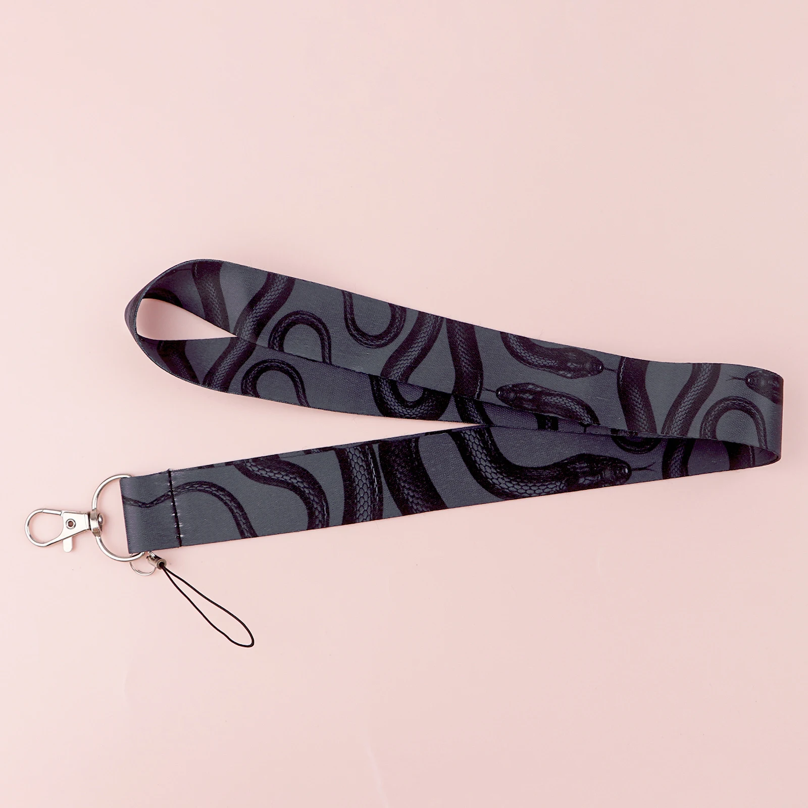 Gothic Schlange Lanyards für Schlüssel Neck Strap ID Karte Gym Handy Straps USB Abzeichen Halter DIY Hängen Seil Telefon Zubehör