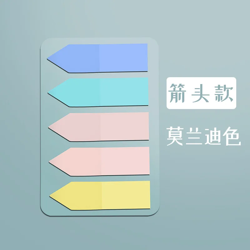 Index Label Notitie Papier Kan Schrijven Netto Rode Sticker Notes Aangeeft Fluorescerende Film Studenten Markering Nummers Note Pad