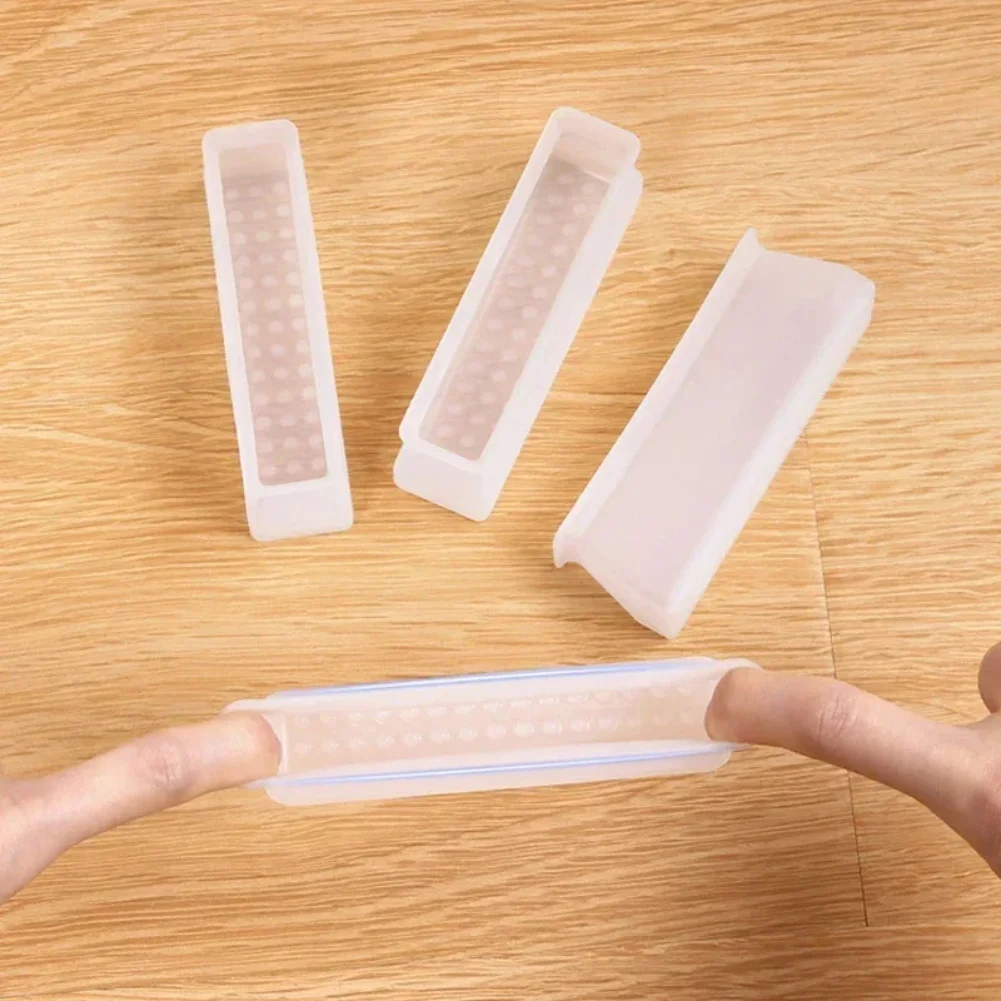 4pcs/set Silicone Non Slip Furniture Leg Covers Wear Resistant Noise Reduction For Bed Foot Mat Easy Installation