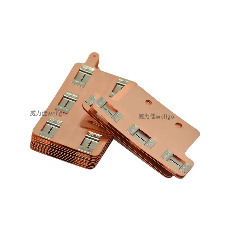Copper-nickel Composite Sheet New Energy Battery Connector 21700 Module 6S3P Drone Starter Power Connector
