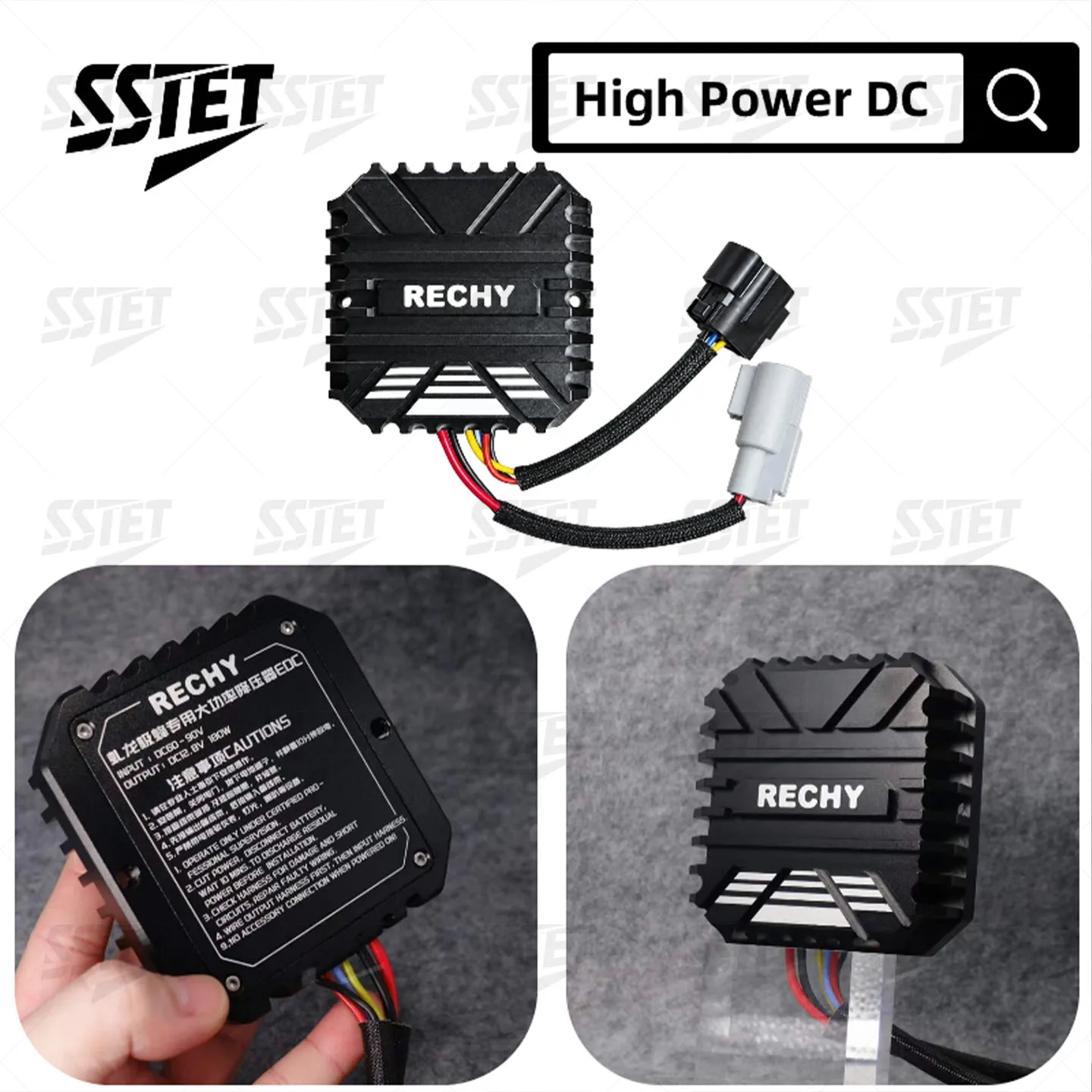 RECHY-for surron ultra bee DC voltage-reducing module, Bike Motorcycle Voltage Converter 150W high-power device