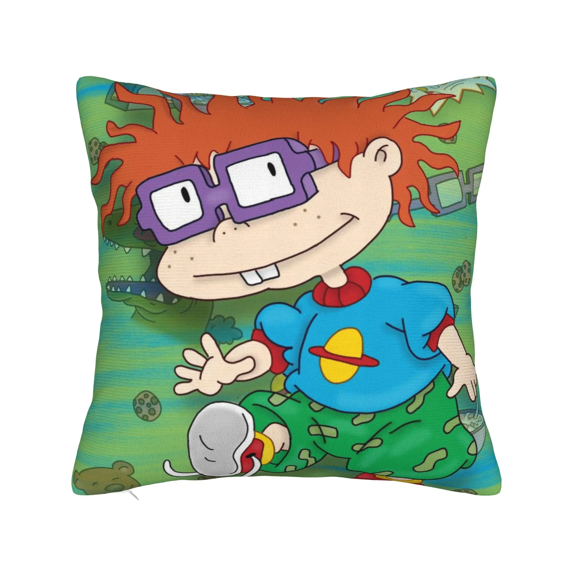 Decorative Pillow Covers Cartoon R-Rugrats Merch Home  Throw Pillow Case Cover Square Multi-Size