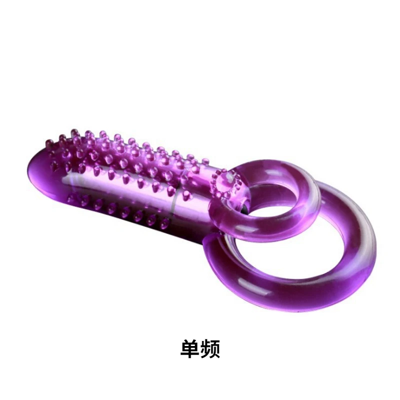 Toko Seks Mainan Penis Vibrator Klitoris untuk Wanita Stimulator Klitoris Cincin Ganda Cock Pria Dildo Klitoris Vibrator Pijat Peluru