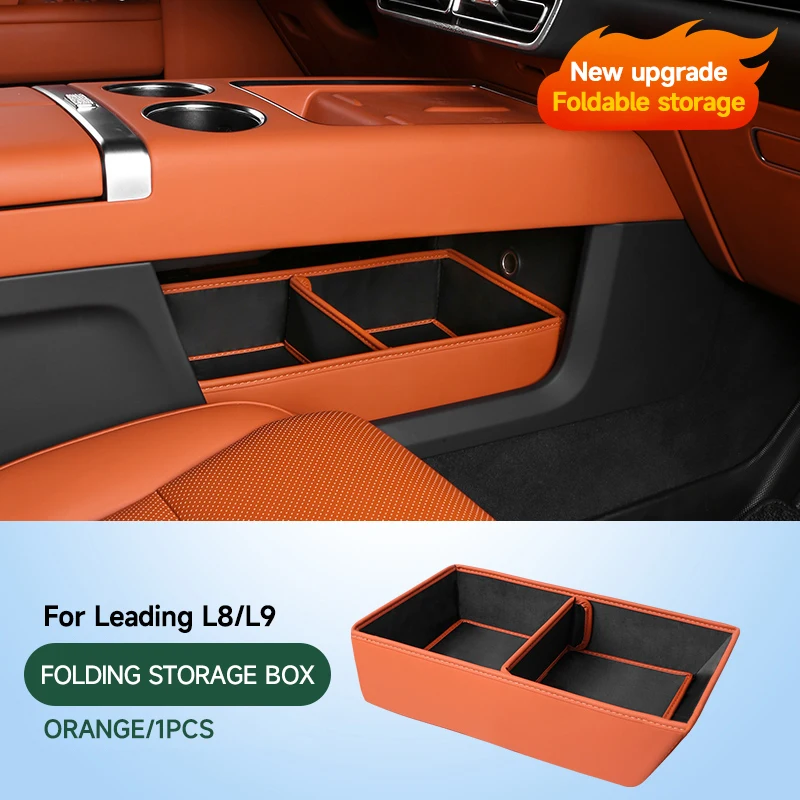 For LEADING IDEAL LiXiang L8 L9 2022-2024 Central Control Storage Box Auto Supplies Artifact Interior Modification Accessories