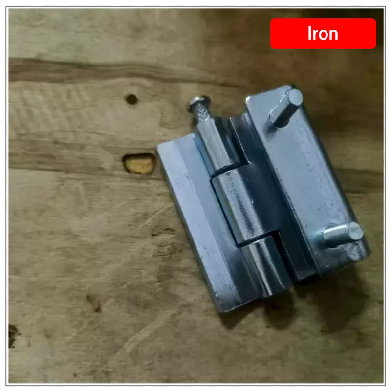 6pcs Outdoor Iron Door Hinge for Mechanical Equipment Industrial Electrical Network Cabinet Distribution Box Metal Joints
