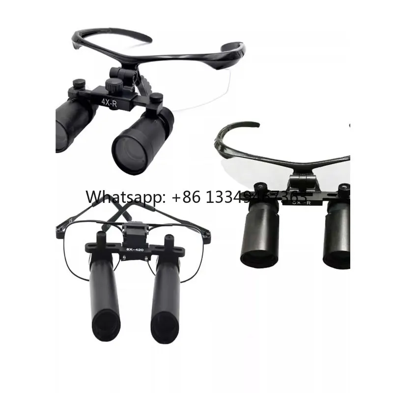 Dental Loupes 4X 5X 6X Magnification Unidirectional Spiral Magnifier Dentist  Loupe Dentaire Surgery