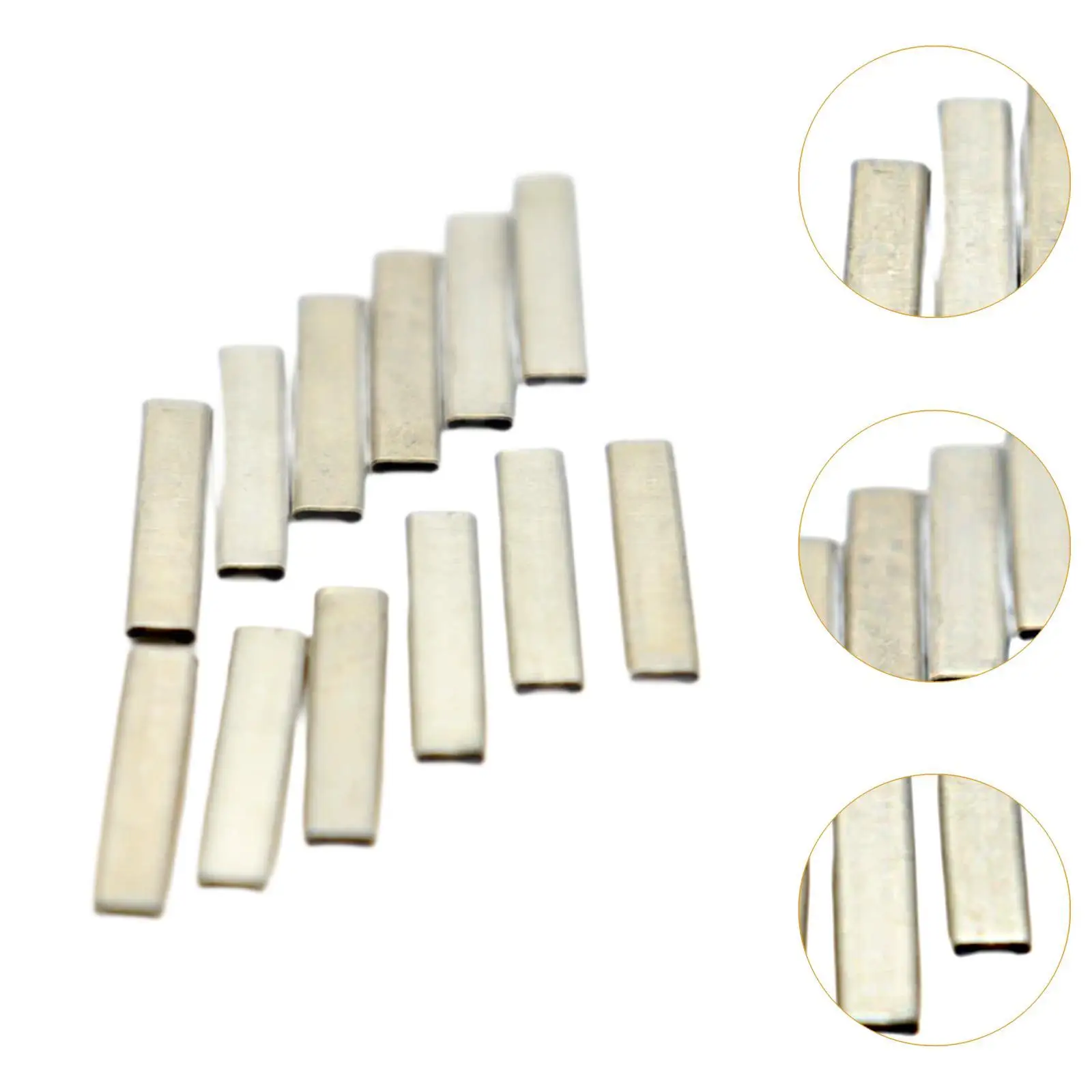Metal Rail Joiners for HO Scale Model Train Tracks 1 87 Gauge Joint Connector DIY Repair Parts for Hobby Railroad