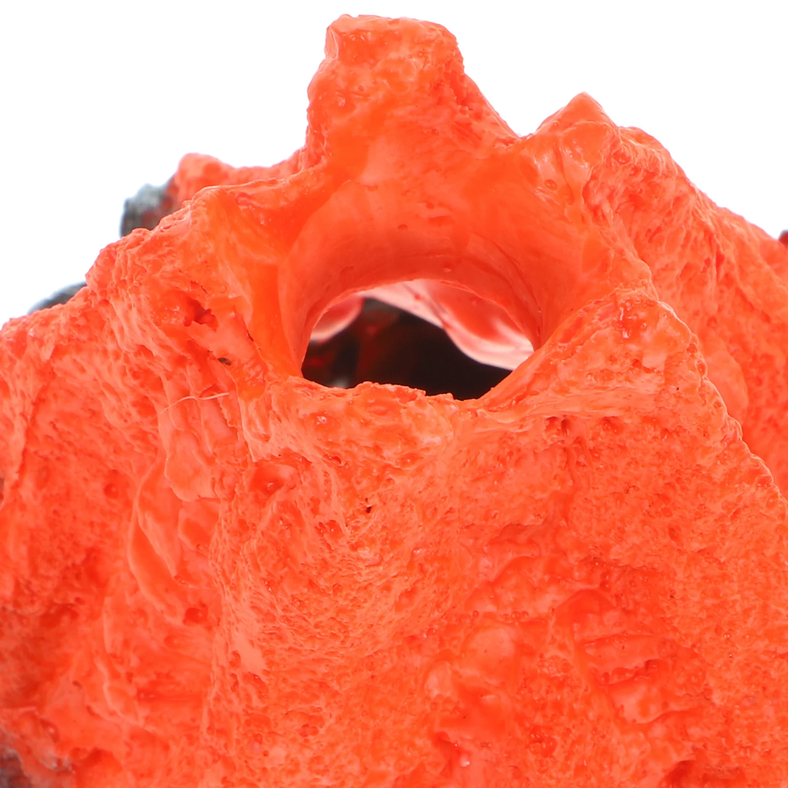 

Simulated Small Volcano Resin Aquarium Decoration Fish Tank Landscape Volcano Decor Resin Statue Aquarium Decor